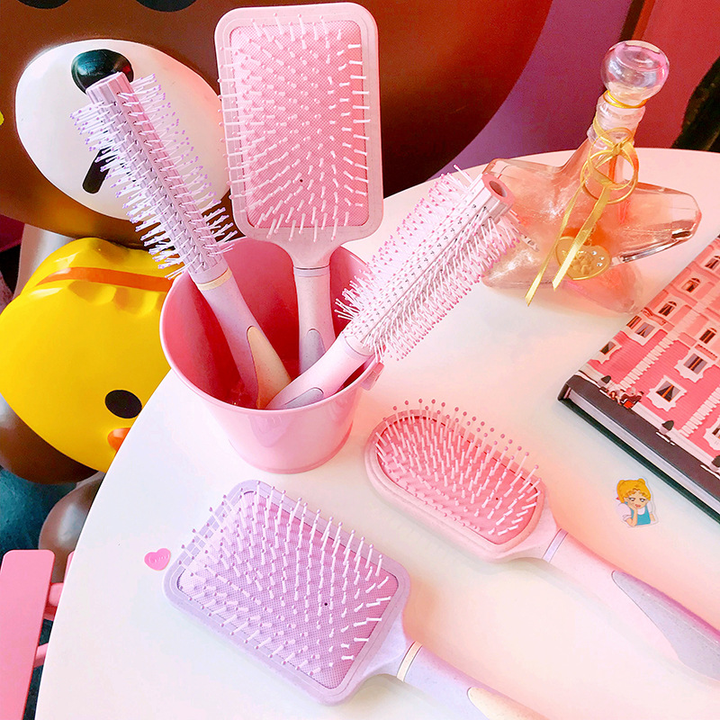Air bag comb Korean bread comb Big board comb Hair massage comb Household comb Hair big tooth air cushion comb Curly comb