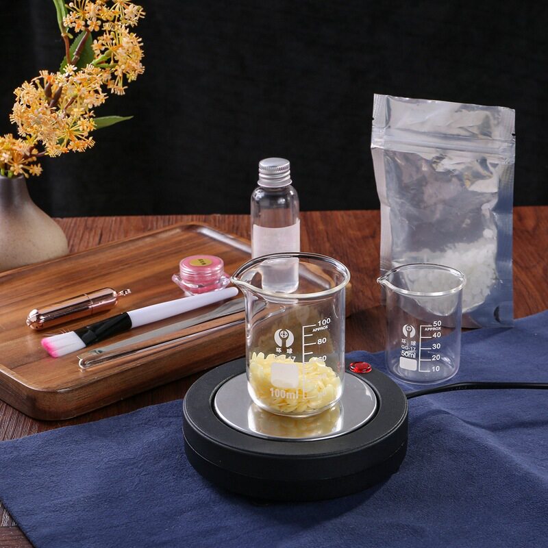 110V US standard small mini heater lipstick electric furnace smokeless diy heating plate coffee smart warmer