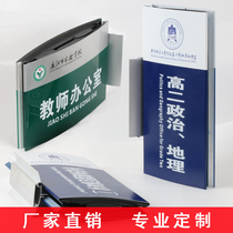 Aluminum alloy department card Paint door card Custom General managers office office company door card Conference room School class card Logo card Hospital sign sign board