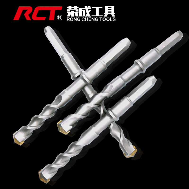 Boom Growth Hexagon Electric Hammer Drill Bit Impact Drill Chipping Wall Punching Quarry concrete drill 500-600MM-Taobao