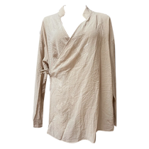 Ancient Qihuang modern dance clothing shirt womens practice clothing elegant new Chinese style Chinese style classical dance clothing loose top