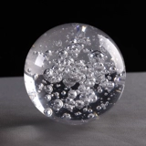 Четырех -летний магазин 13 цветов хрустальный стеклянный газовый пузырьный шариковые шарики шарики шарики шарики и колесное колесо фэн -шуи.