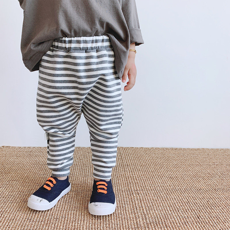 Children's baby PP pants spring and autumn new 1 boys and girls loose 2 Korean casual 4 Harlan pants 3-year-old children's clothing