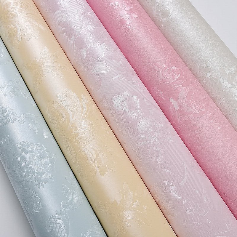 Waterproof moisture-proof PVC wall paper Self-adhesive hotel Restaurant Guesthouse Door face Dormitory Furnishing Self-Stickers Background Wall Wallpaper