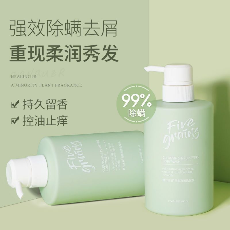 South Korea 5 Valley sea salt shampoo with water conditioner for cuttings and smooth improvement of the manic fluffy shampoo