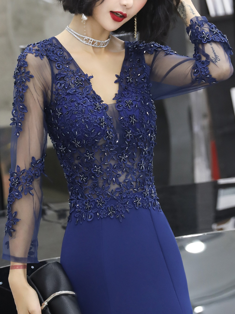Long elite evening dress, 2020, maxi length Long elite evening dress, 2020, maxi length