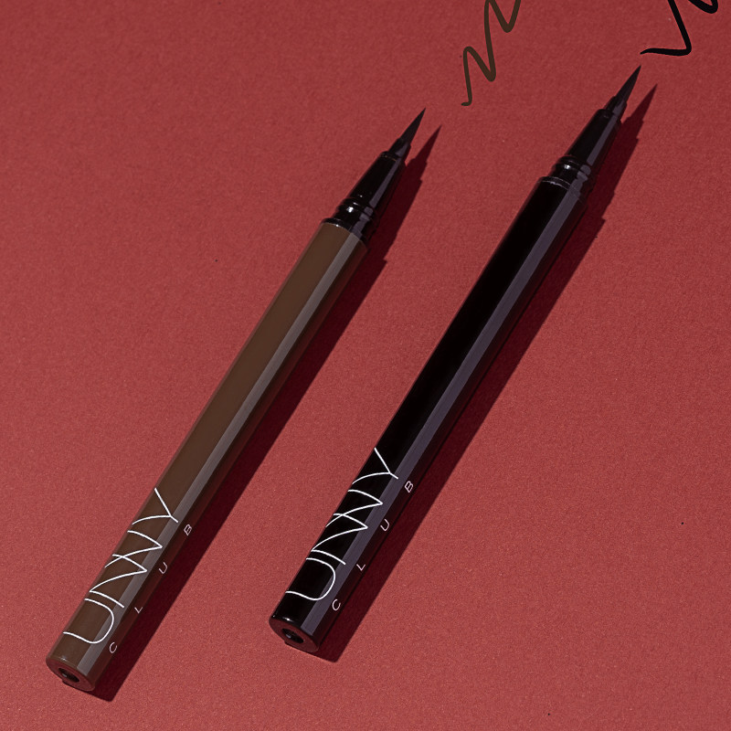 Unny Eye Liquid Pen Extremely Waterproof without Disasting Persistent Black Brown Newcomer Starter Flagship Store Official