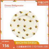 Emma Bridgewater Great Hornet 8 5 inch disc Home glazed Painted Ceramic Bee Dinner Plate Handmade