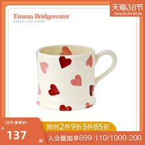Emma Bridgewater Loving Teenage Pink Glazed Under-coloured Artisanal Ceramic Coffee Cup Mark Cup