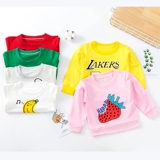 Весенний детский лонгслив для мальчиков, приятная телу тонкая толстовка, 2020, в западном стиле, осенний