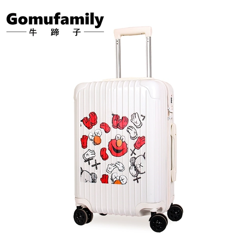 gomufamily Мультяшный чемодан с молнией, 24 дюймов, 20 дюймов