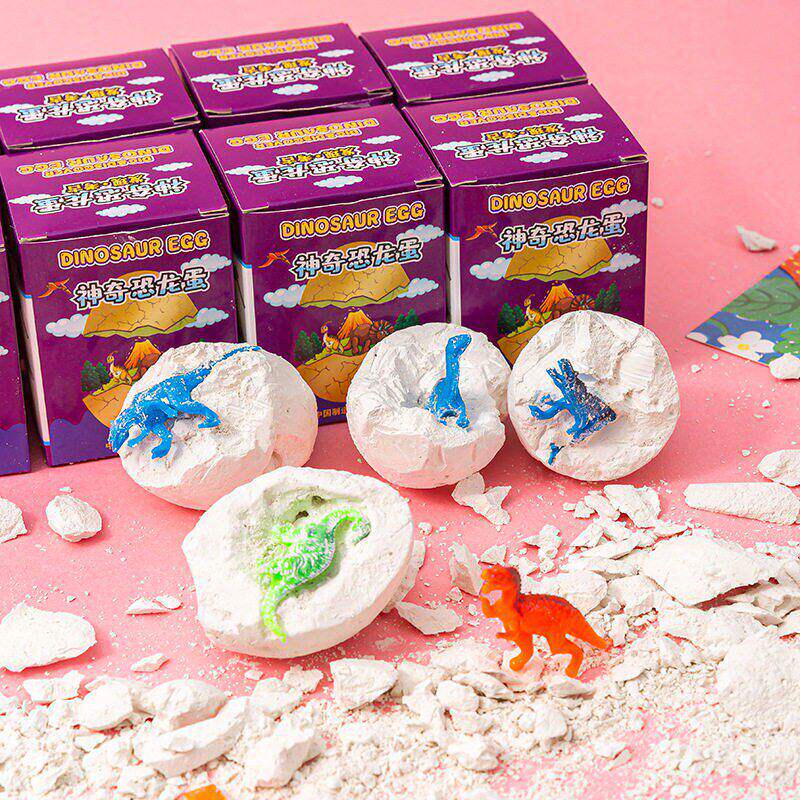 Archaeological Dinosaur Fossil Eggs, Children's Dinosaur Excavation Toys, Kindergarten Educational Blind Box Gifts, Creative Gifts for Students