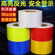 Rộng 10CM ban đêm miếng dán phản quang an toàn giao thông chống va chạm biển cảnh báo dải phản quang làm nổi bật xe ô tô ánh sáng ban đêm