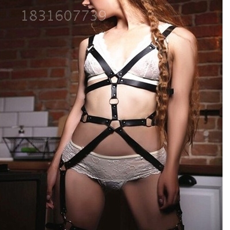 SM European and American style strap restraint corset corset leg tuning strap strap belt female slave tuning belt