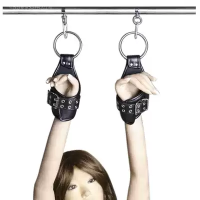 Fun adult supplies SM flirting props handcuffs iron tube hand tied bondage products hanging tied AK183