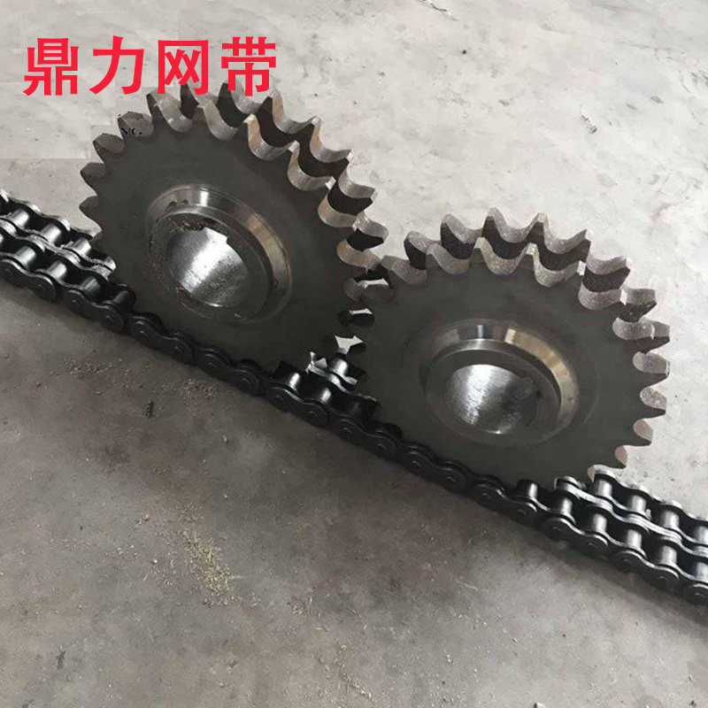 Non-standard customized sprocket gear single and double row 08B10A12A16A sprocket Industrial sprocket Chain mechanical drive