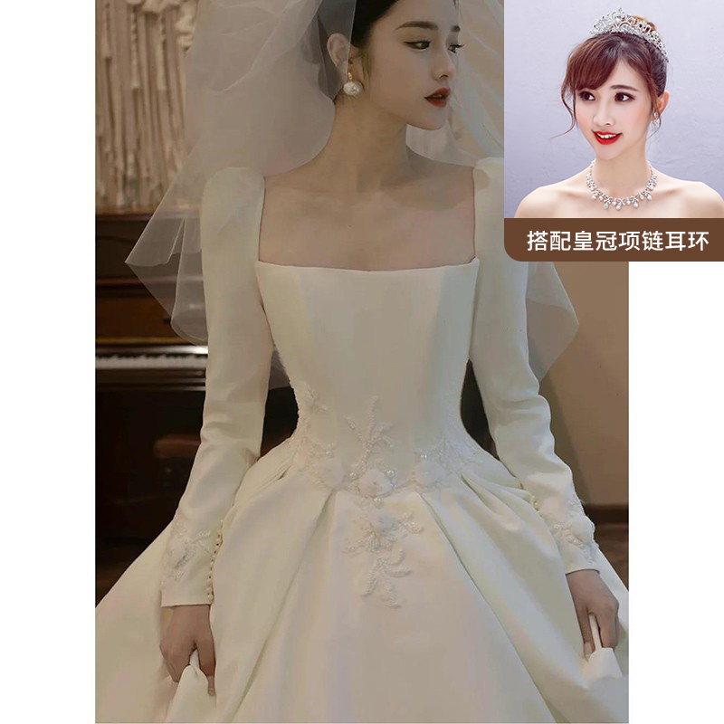  M+Ivory Bai Qi+Headgear Three -piece Set   - $48.55 