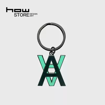 HOWstore Hao Gallery Daniel Arsham creative key ring ring hanging jewelry