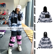 20 21 new BSRABBIT Korean men mens clothing men and women with wind-proof warm ski suit BSR snow suit