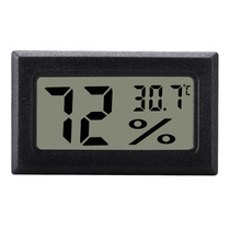 Mini electronic digital display temperature and humidity meter cigar box insulated box refrigerated reptile box pet feeding car hygrometer