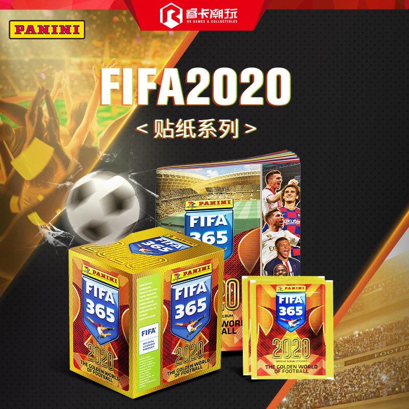 Panini 19-20 season FIFA 365 Football sticker series Messi C Rombappe Blind Box