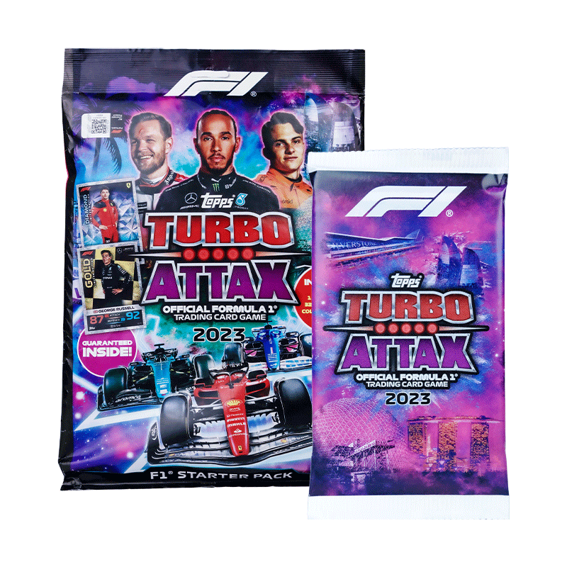 2023 Topps TurboAttax F1球星卡赛车卡 游戏卡 车手收藏卡 盲盒-淘宝Taobao | 天猫Tmall