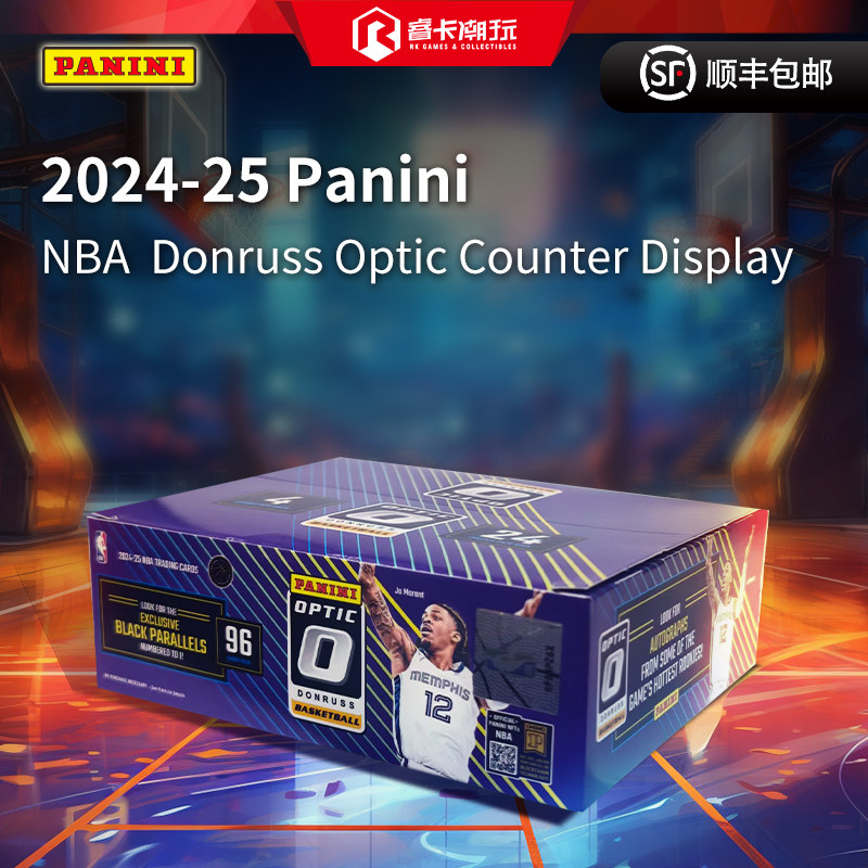 24-25 パニーニ ドンラス オプティック カウンターディスプレイ NBA バスケットボール トレーディングカード