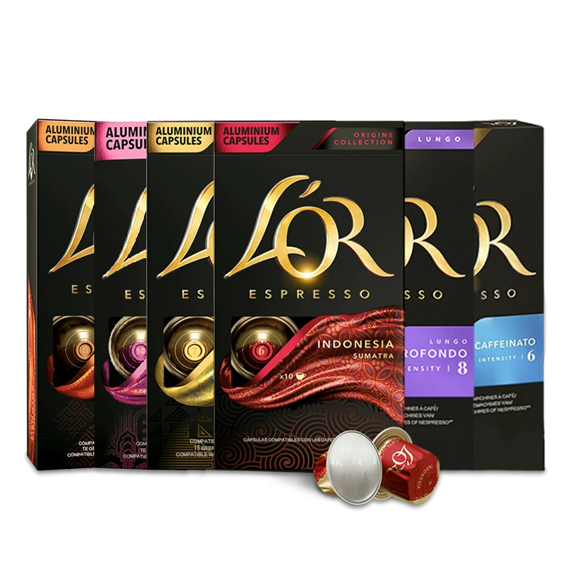 [Живой] Импорт капсульного кофе LOR без сахара 1 коробка/10 метров Nestlé Nespresso кофемашина