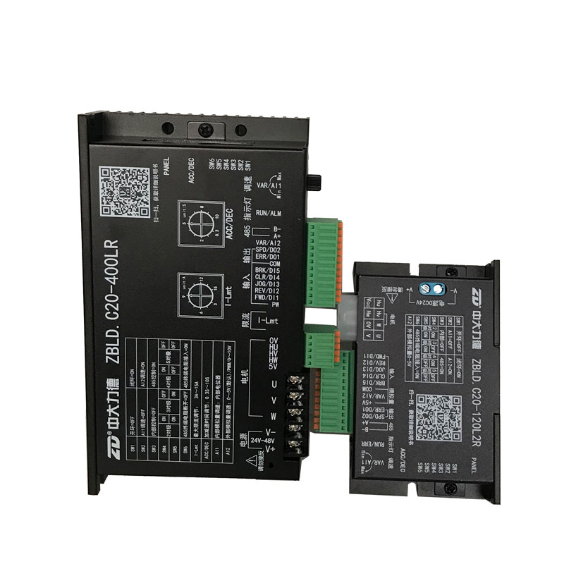 ZD medium and large motor ZBLD. C20-400LR 120LR Low Voltage DC Brushless Motor Driver Controller
