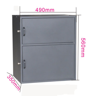 Outdoor Home Villa Package Containing Cabinet Large Opening Delivery Mail Cabinet Detachable Delivery Theft
