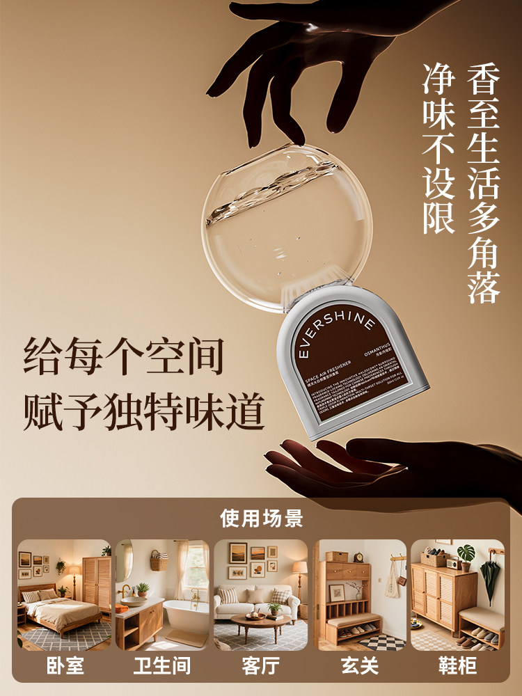 Sunny Day White Fragrance Indoor Long-Lasting Household Premium Fragrance Room Bedroom Bathroom Toilet Air Freshener