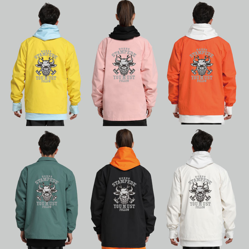 COSONE snowboard suit coach jacket Japanese thin waterproof windproof men's and women's models