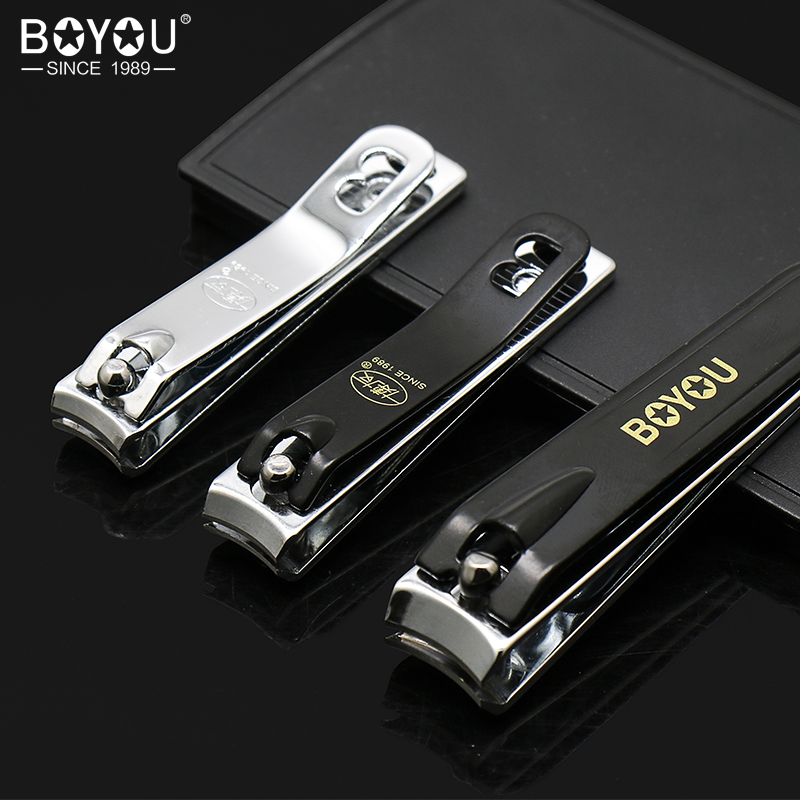 Bofriend nail clippers single large number portable home adult nail clippers with filing knife nail clippers single fit