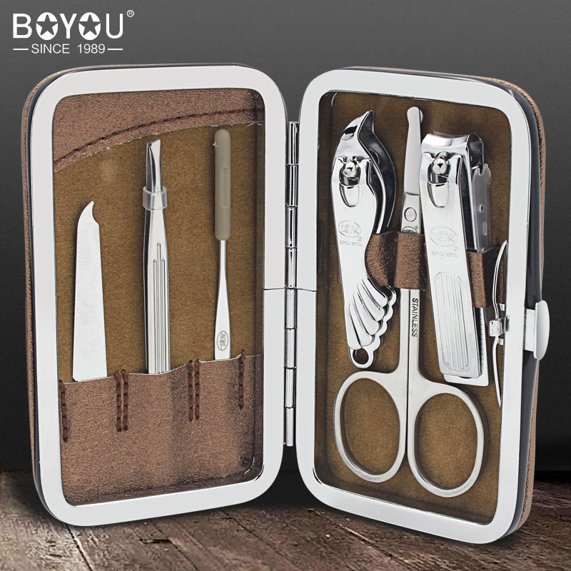 Clearing Hangyu Nail Knife Set Stainless Steel Portable Household Nail Cutting Nail Clip Nail Clear