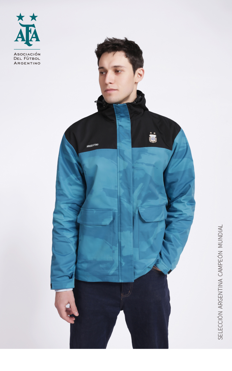 Argentina Team AFA Rainproof Windproof Sports Jacket