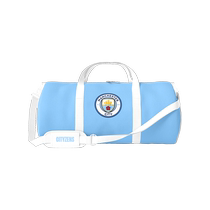 Produit Officiel Manchester City Club) Sac de Sport Bleu Style Logo de léquipe Grande Capacité Séparation Sèche et Humide Fans de Football