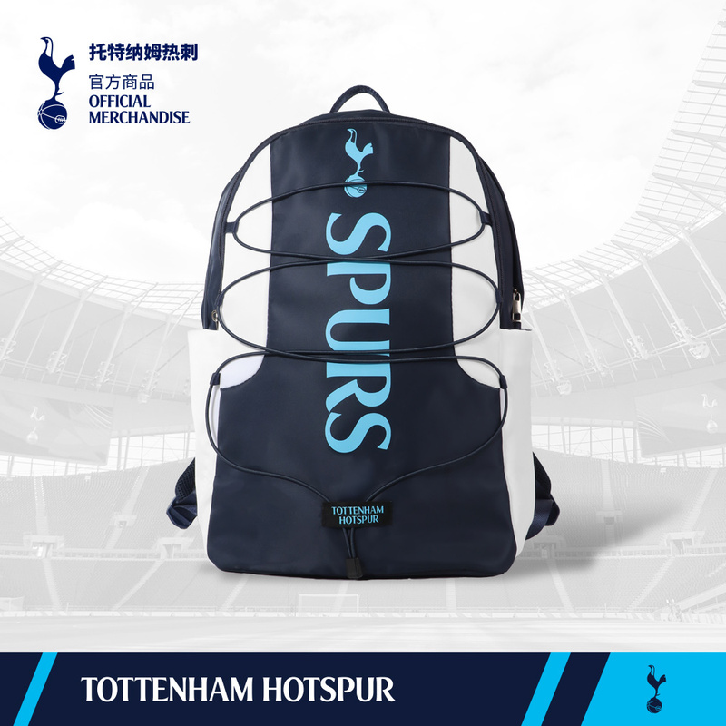 [Official Genuine] Tottenham Hotspur Club | Sports Large Capacity Dark Blue Backpack School Bag for Students