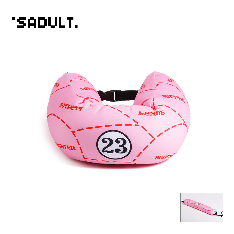 Cute Cartoon Pink Pig Portable U Type Pillow Neck Leaning Pillow Car Neck Protection Pillow Travel Plane Nap Pillow Cervical Spine Pillow