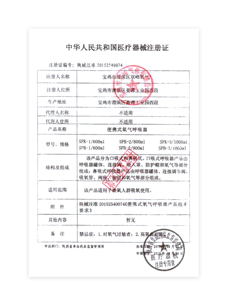 海氏海诺 Small medical oxygen cylinder pregnant woman nasal oxygen tank portable plateau mask -type oxygen inhalation