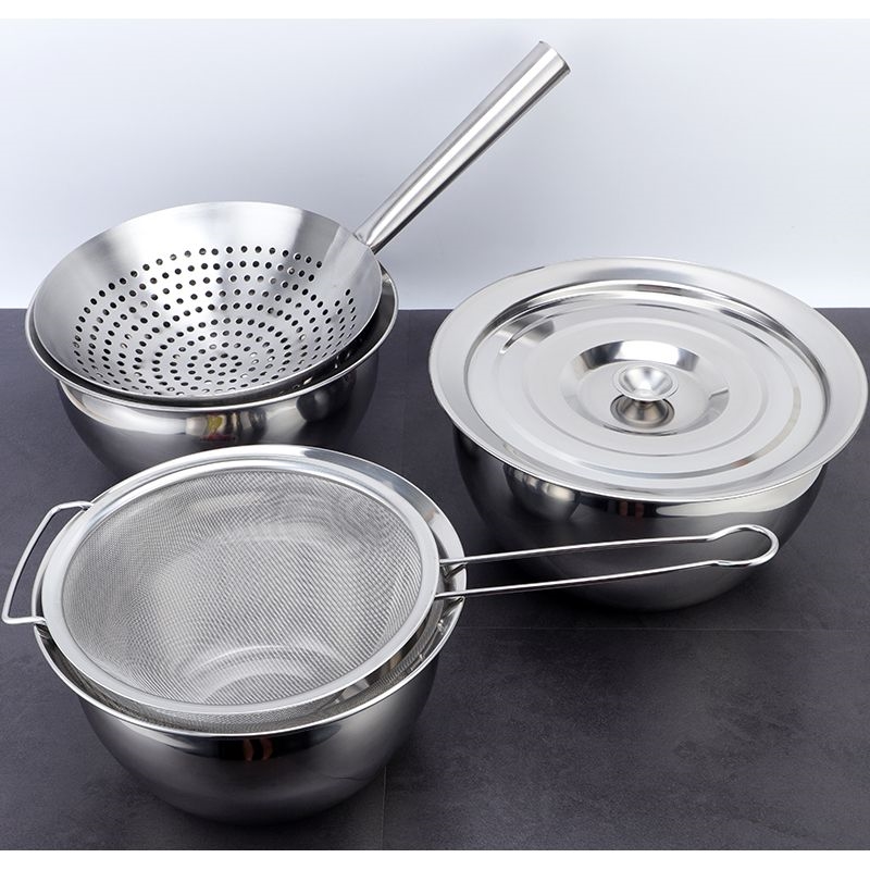 Bobo chicken container stall tool cold pot skewer special barrel 304 stainless steel basin with cover commercial seasoning oil basin