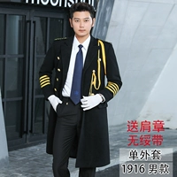 1916 мужская куртка синглов (Отправить главу плеча)