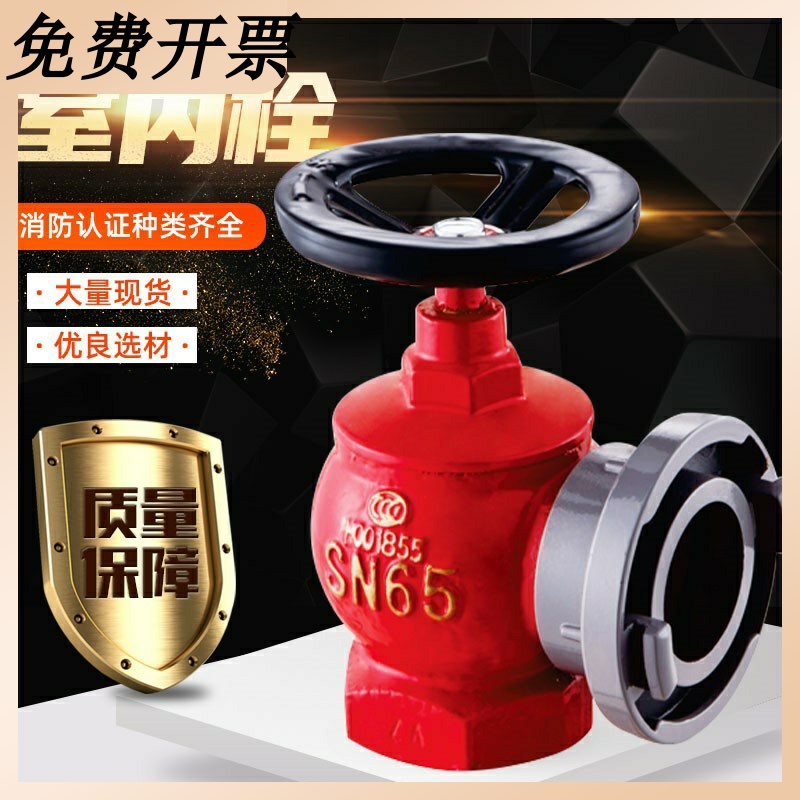 New Indoor Fire Hydrant SN65 National Standard Fire Hydrant Bolt Head Switch Fire Valve Fire Hose Indoor Bolt Switch