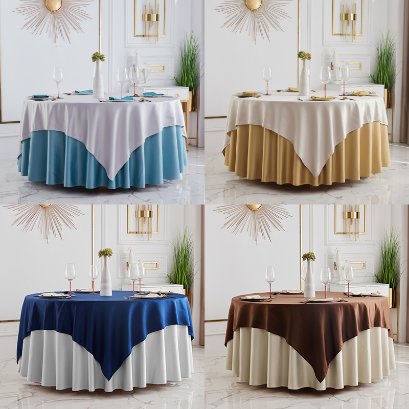 Hotel Table Cloth Round Table Cloth 2021 New Advanced Senses Dining Table Cloth Hotel Round Table Fabric Boutique Wholesale