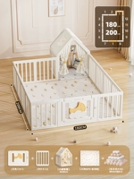 [Коврик XPE толщиной 2 см + комплект лунного забора для палаточного домика] 180*200 [бесплатные 50 океанских шаров + увеличенная стабильная пряжка] -