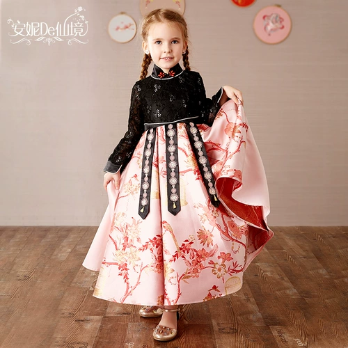 Демисезонное детское свадебное платье, длинный лонгслив, костюм, в западном стиле