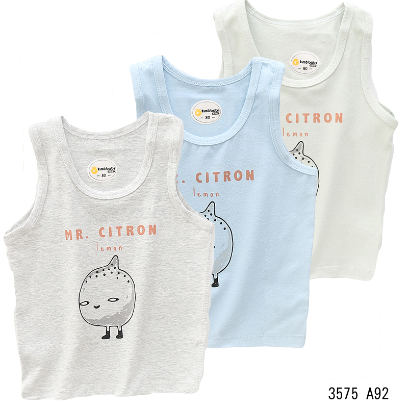 Todays Bewan childrens vest hoàn toàn thoải mái bông mùa hè cậu bé mỏng giữa và cậu bé lớn mặc bé trai không xương vest nhỏ