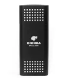 2023 Портативные сигарные коробки 3 Сигарная коробка из нержавеющей стали охладителя сигар Сигар Сигар Увлажняющая коробка против