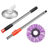 Хао Шен перетаскивает, чтобы пухнуть универсальное вращающаяся шваблина, автоматическое стержень прицепа ручного давления, аксессуары для замены одного полюса