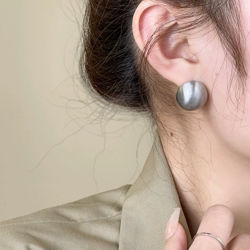 觅韩 Модные ретро серьги, серебро 925 пробы, европейский стиль