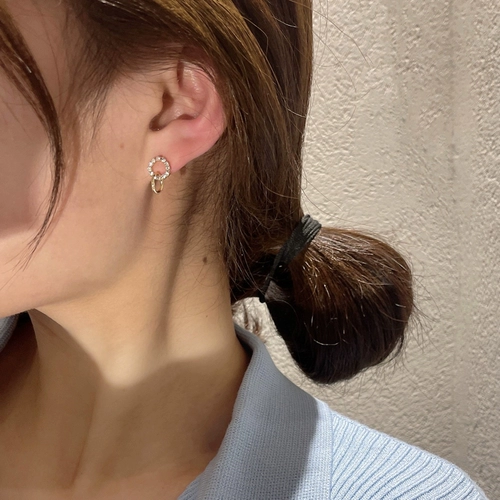 Серебряная игла, маленькие модные серьги, серебро 925 пробы, простой и элегантный дизайн